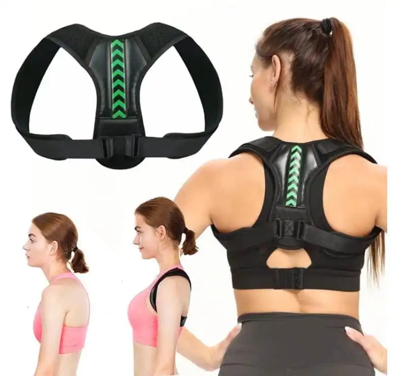 Wholesale Adjustable Posture Corrector Belt Corrector Postural Back Brace Posture Corrector for Men and Women image by Airubix
