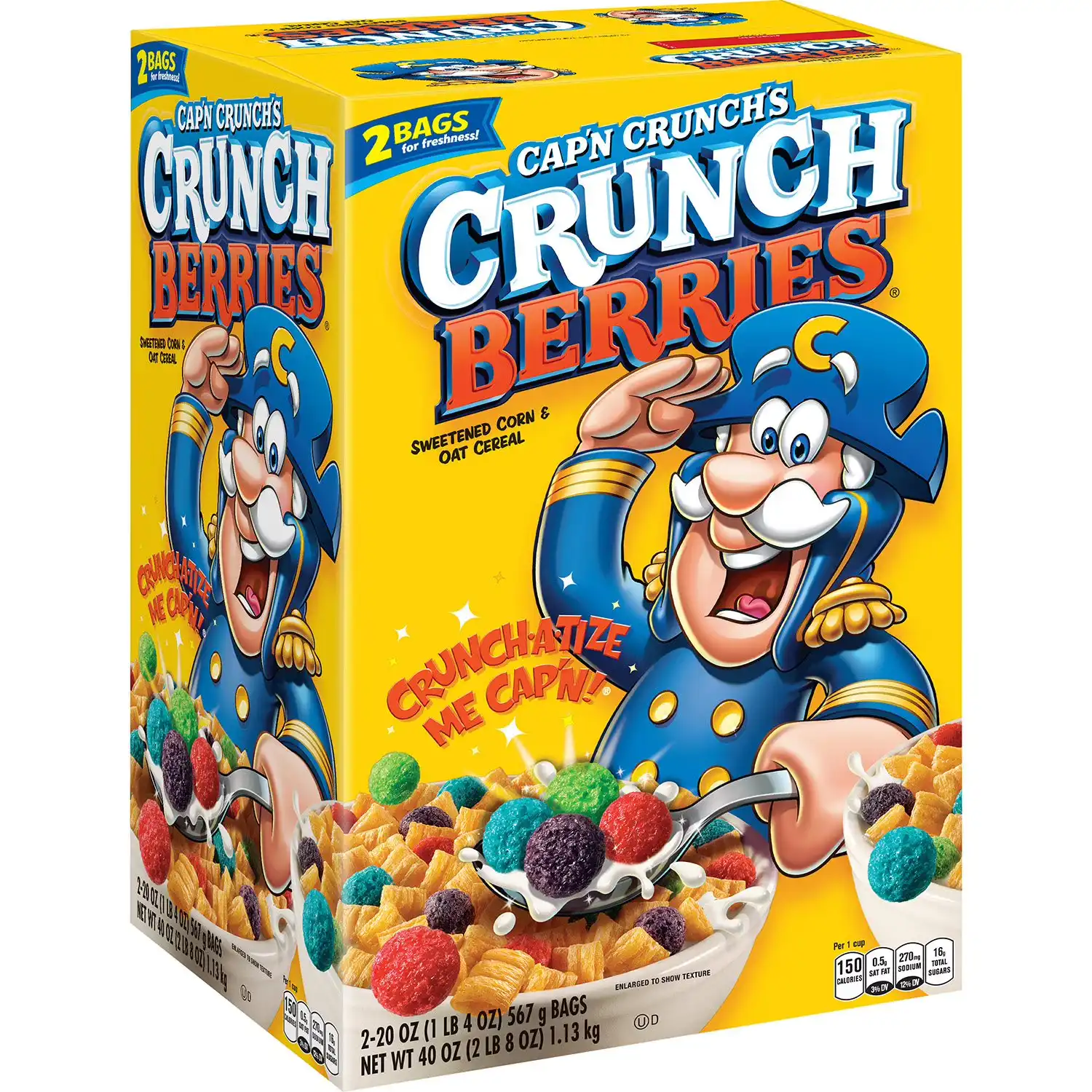 Cap'n Crunch's Crunch Berries Cereal, 40 oz. image by EssentialsConnect GH