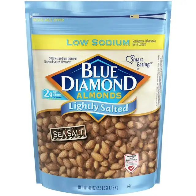 Blue Diamond Lightly Salted Whole Almonds, 40 oz. image by EssentialsConnect GH