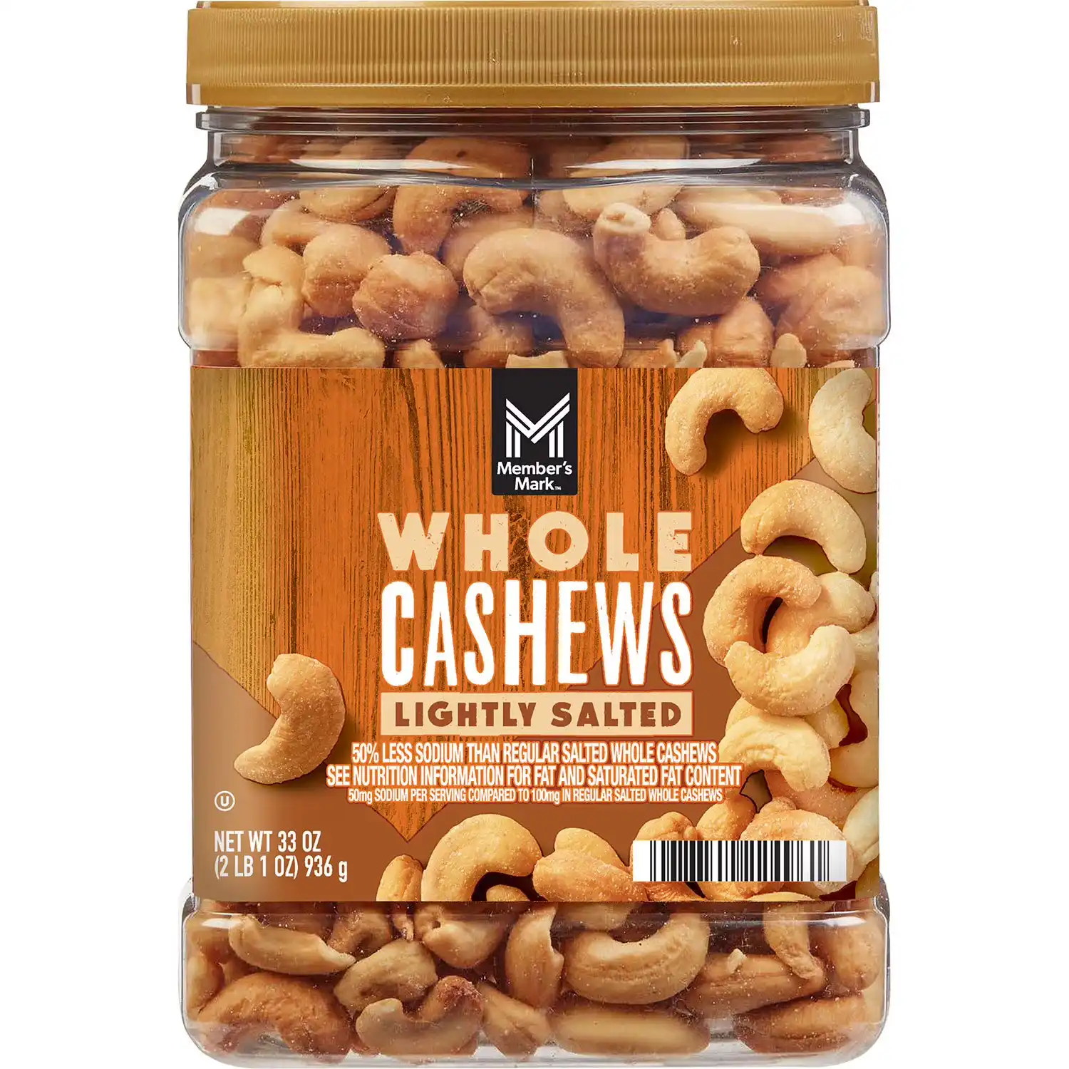 Lightly Salted Whole Cashews, 33 oz. image by EssentialsConnect GH