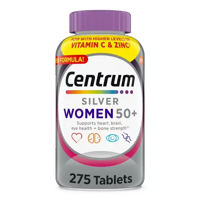 Centrum Silver Multivitamins for Women Over 50, Multimineral Supplement Tablets, 275 ct. image by EssentialsConnect GH