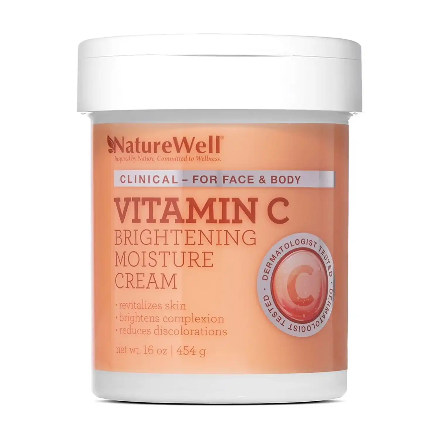 NatureWell Vitamin C Brightening Moisture Cream, 16 oz. image by EssentialsConnect GH
