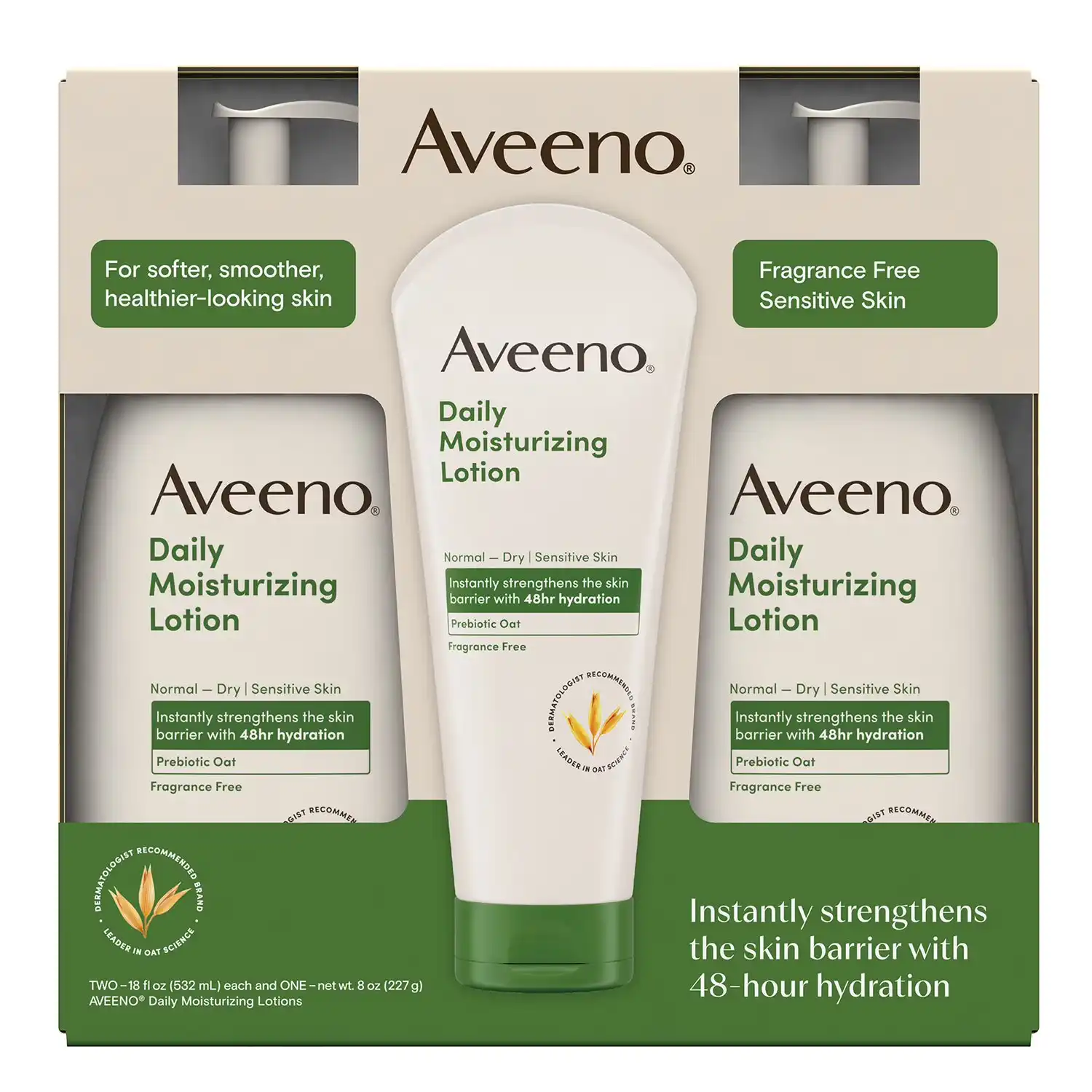 Aveeno Daily Moisturizing Body Lotion Set image by EssentialsConnect GH
