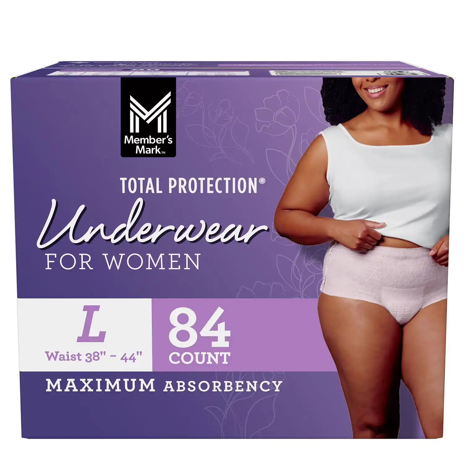 Member's Mark Total Protection Incontinence Underwear for Women, Choose Size image by EssentialsConnect GH