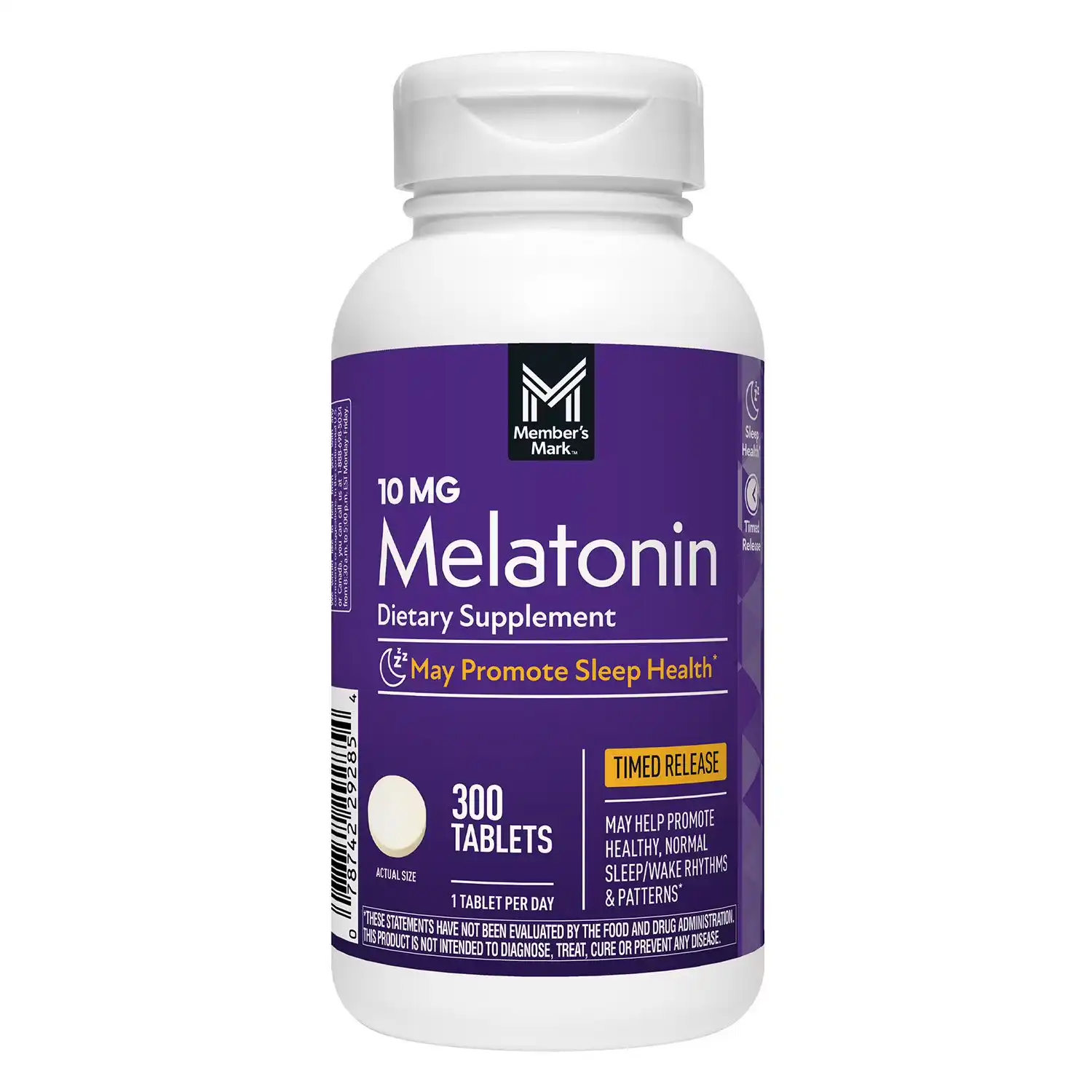 Member's Mark Timed-Release Melatonin Tablets, 10 mg, 300 ct. image by EssentialsConnect GH