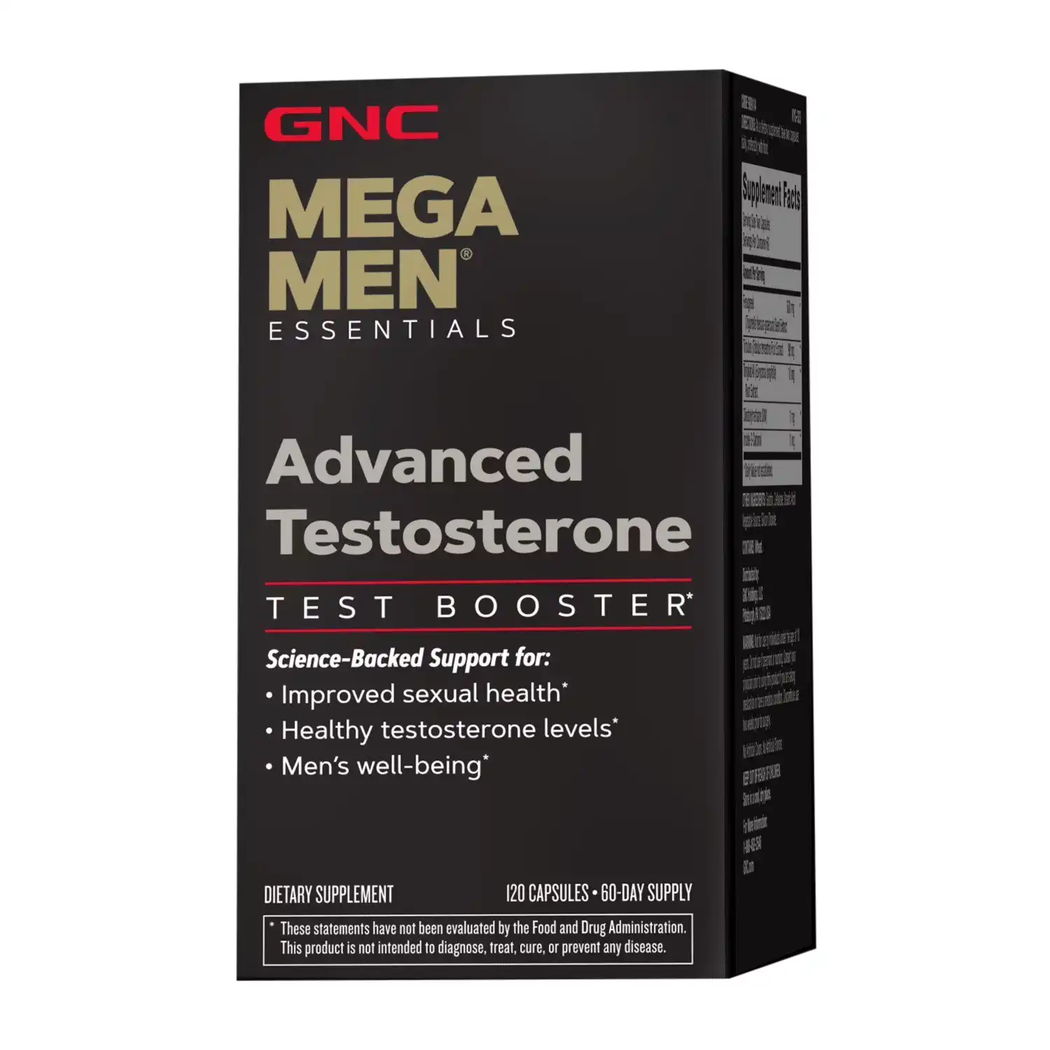 GNC Mega Men Advanced Testosterone Capsules, 120 ct. image by EssentialsConnect GH