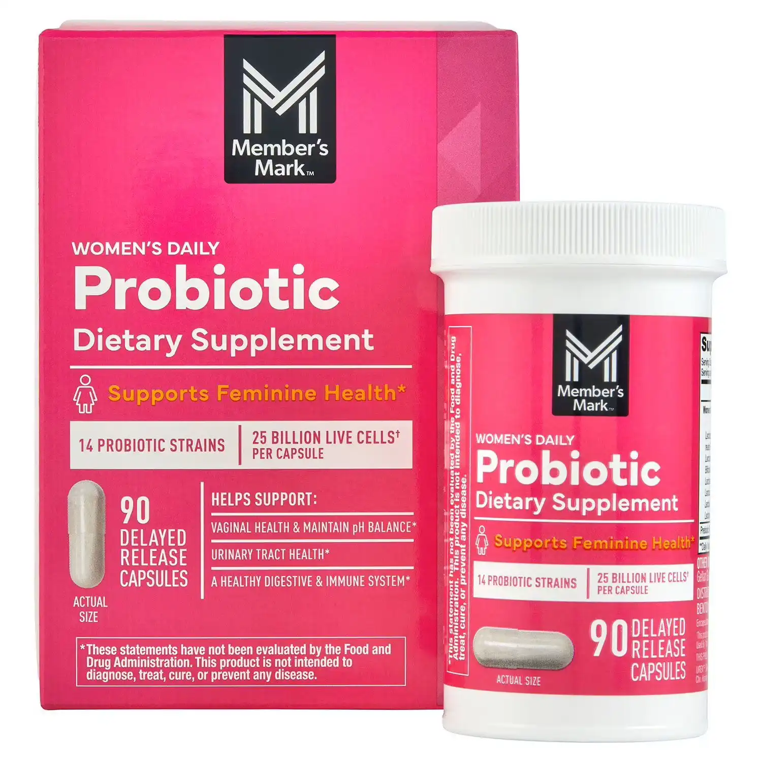 Member's Mark Women's Daily Probiotic Capsules, 90 ct. image by EssentialsConnect GH