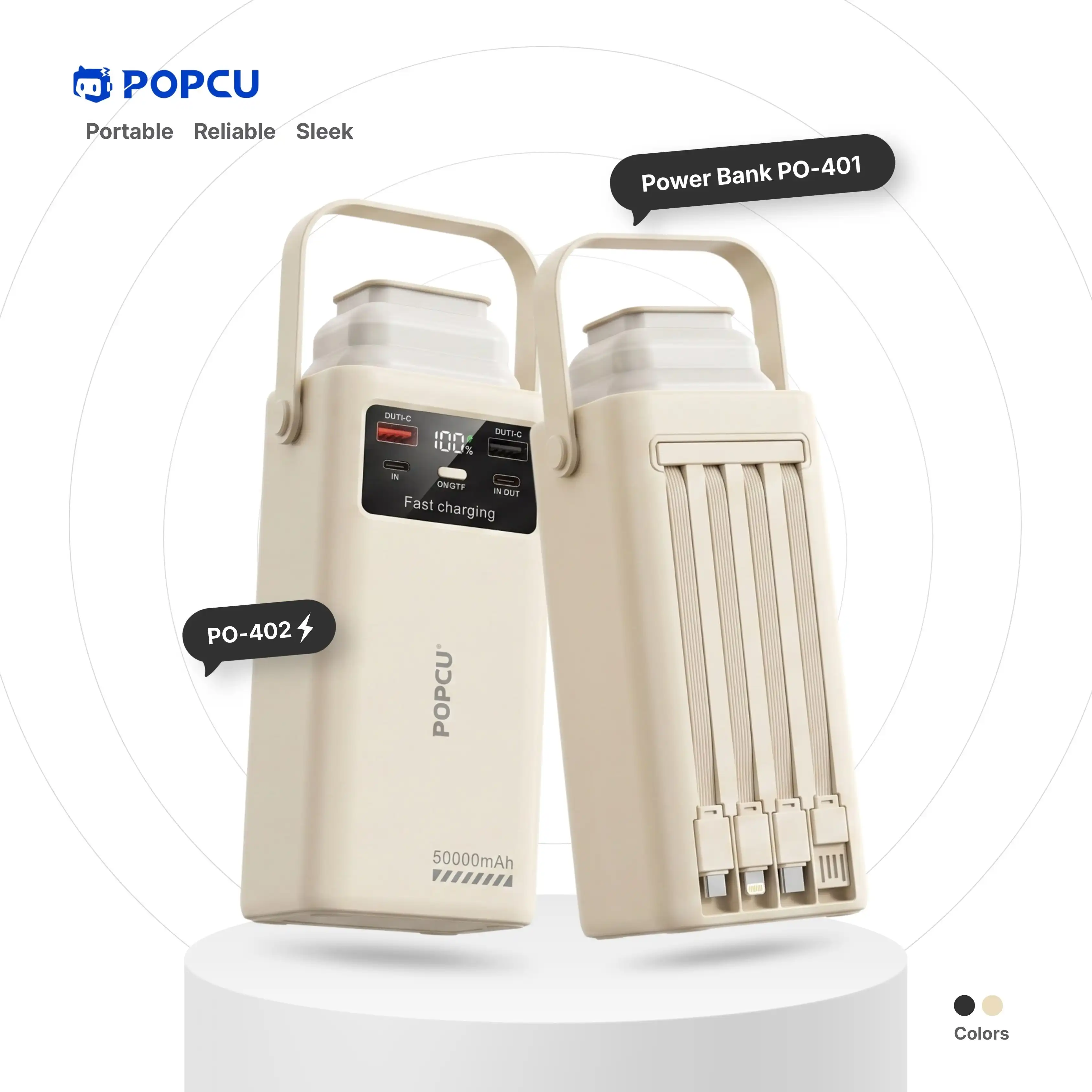 POPCU Huge Capacity Fast-charging Outdoor Powerbank image by POPCU GHANA