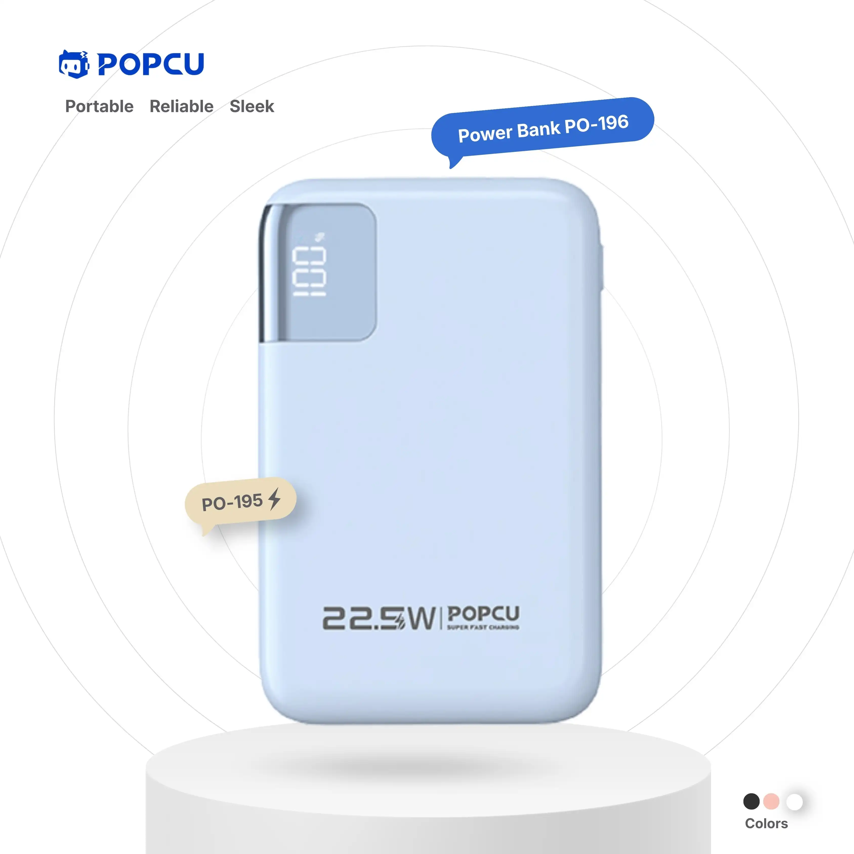 POPCU Mini Colorbar Pocket Travel Fast-charging Powerbank image by POPCU GHANA