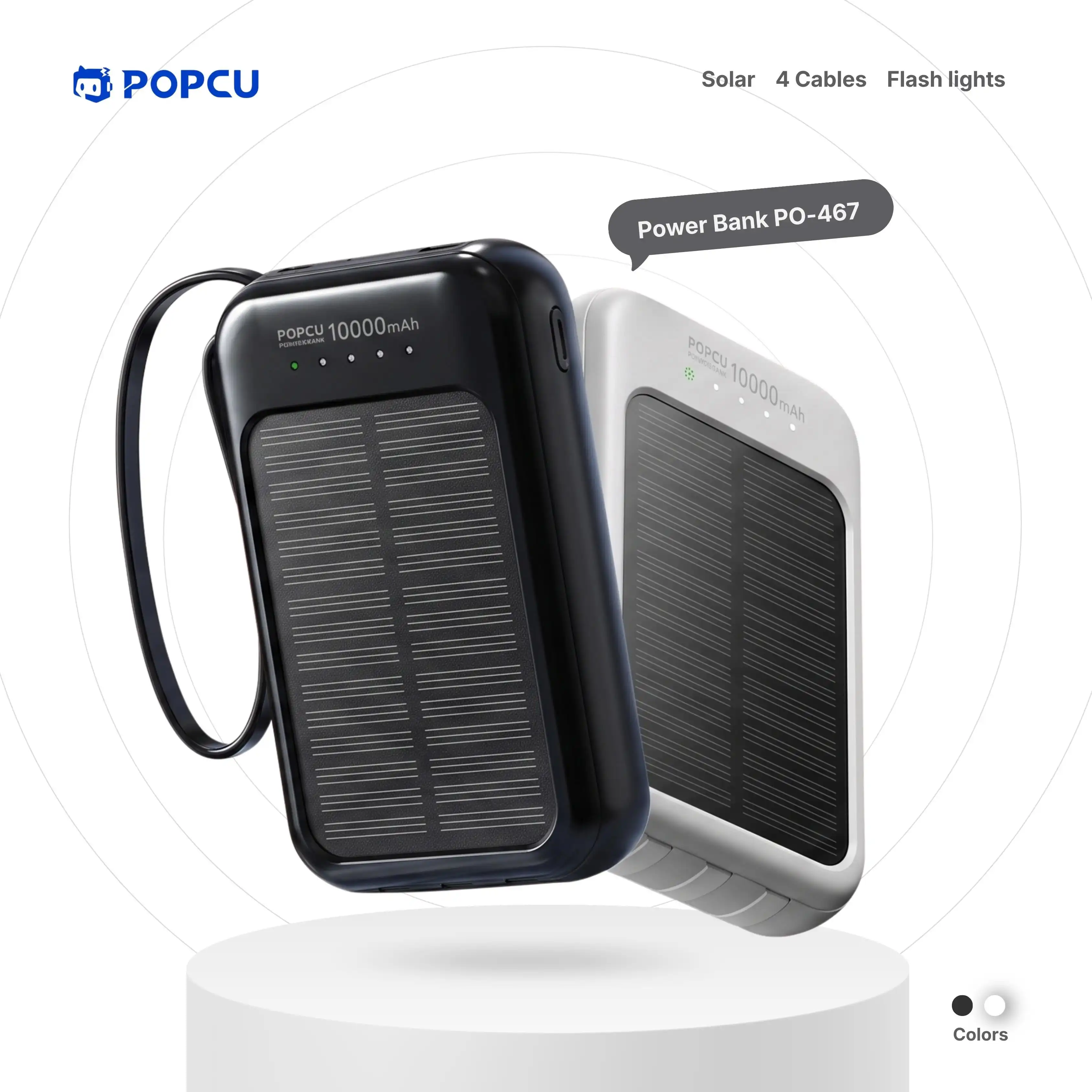 POPCU Solar-Powered Fast-charging Powerbank image by POPCU GHANA
