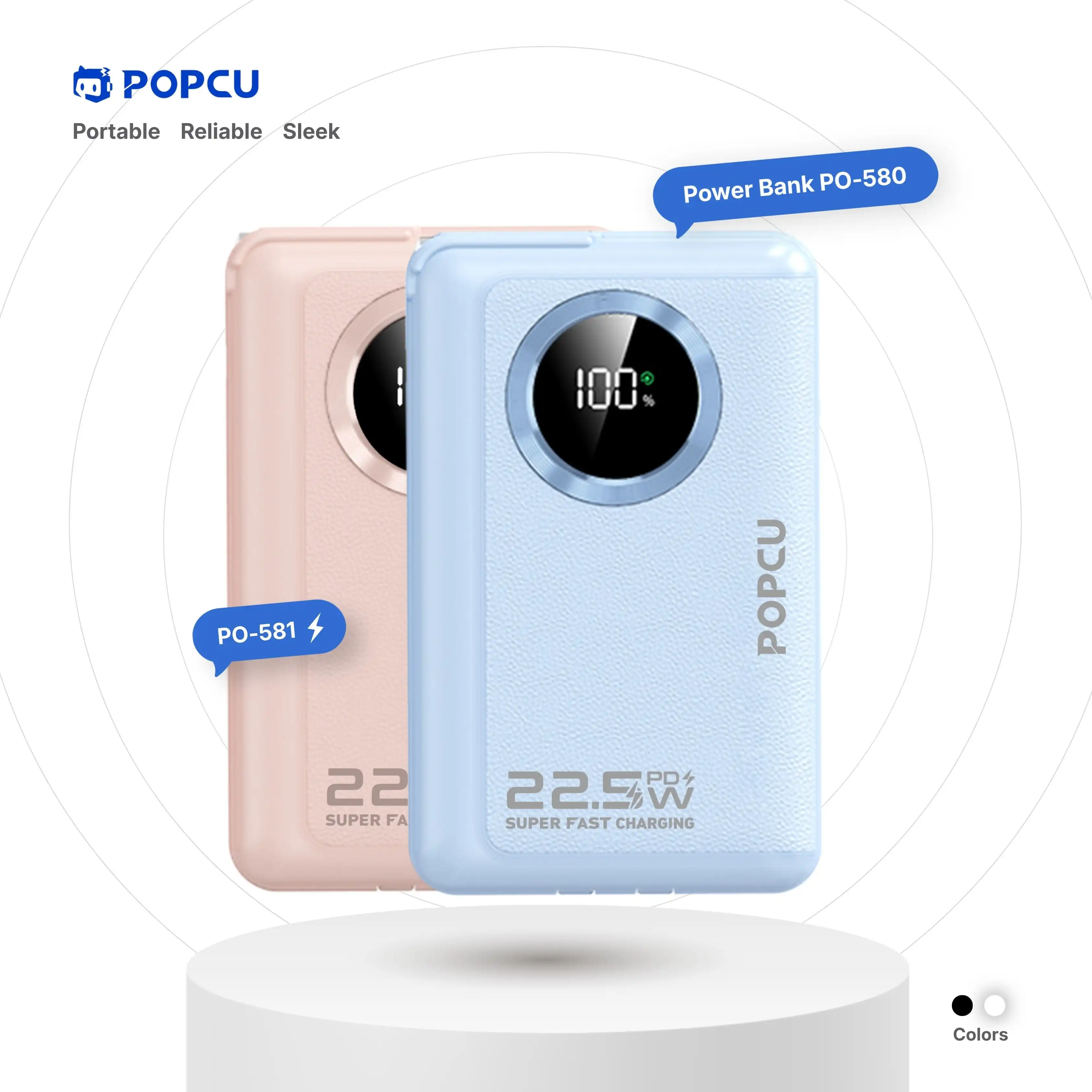 POPCU Innovative-Style Cable and AC Plug Fast-charging Powerbank image by POPCU GHANA