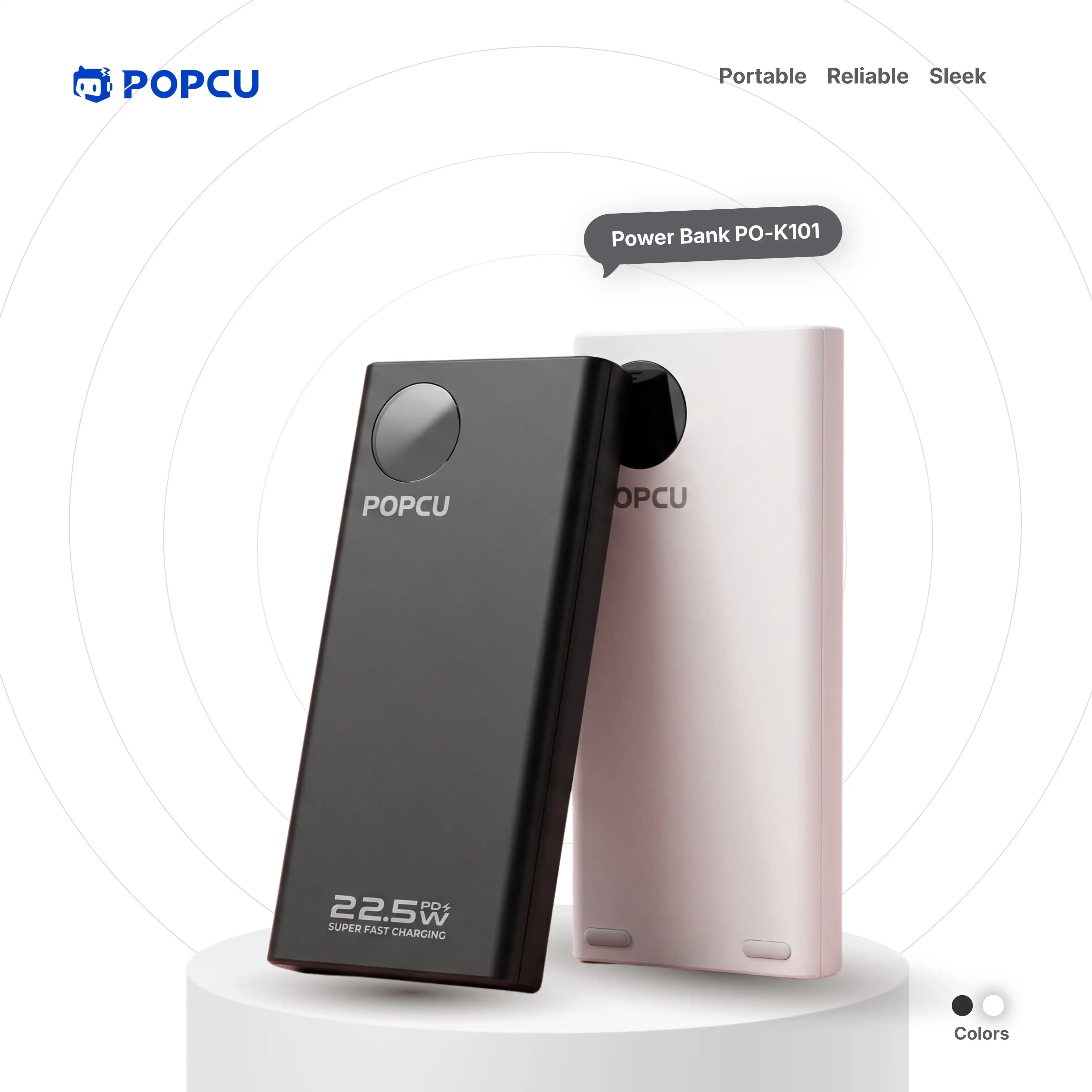POPCU Super Slim Slab Fast-charging Powerbank image by POPCU GHANA