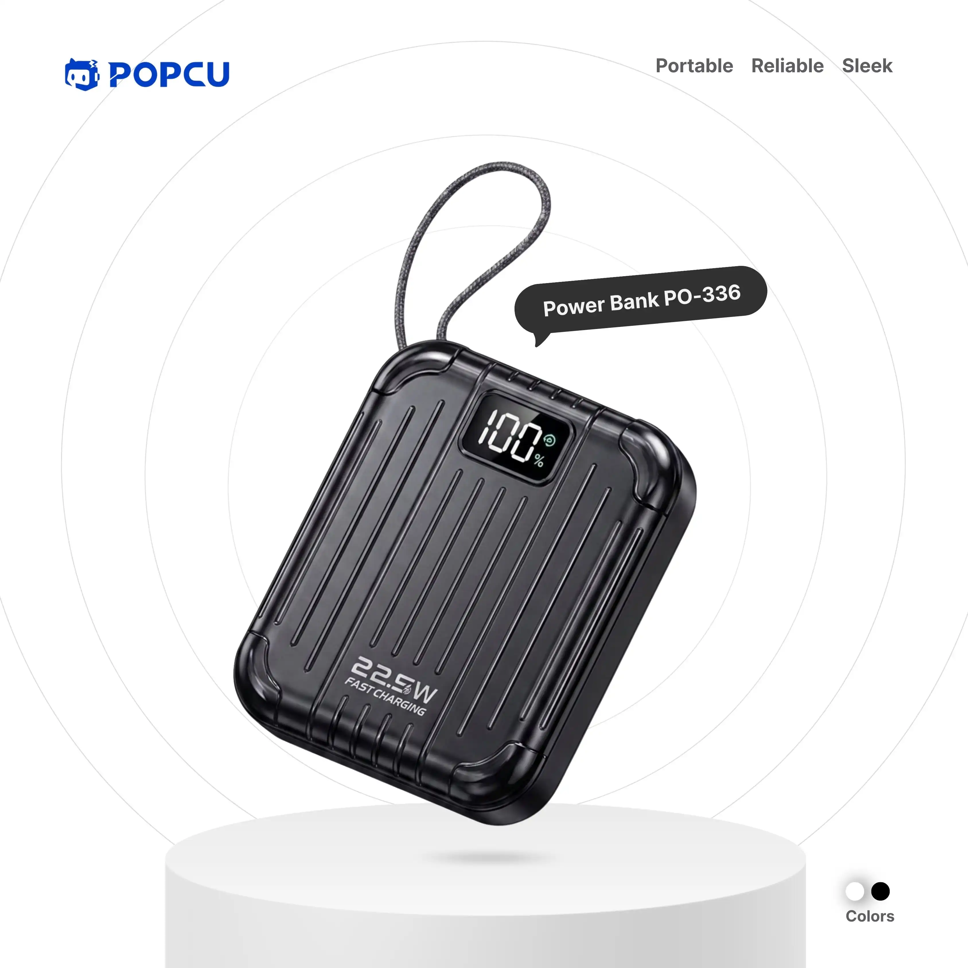 POPCU Mini Suitcase-design Mini Fast-charging Powerbank image by POPCU GHANA