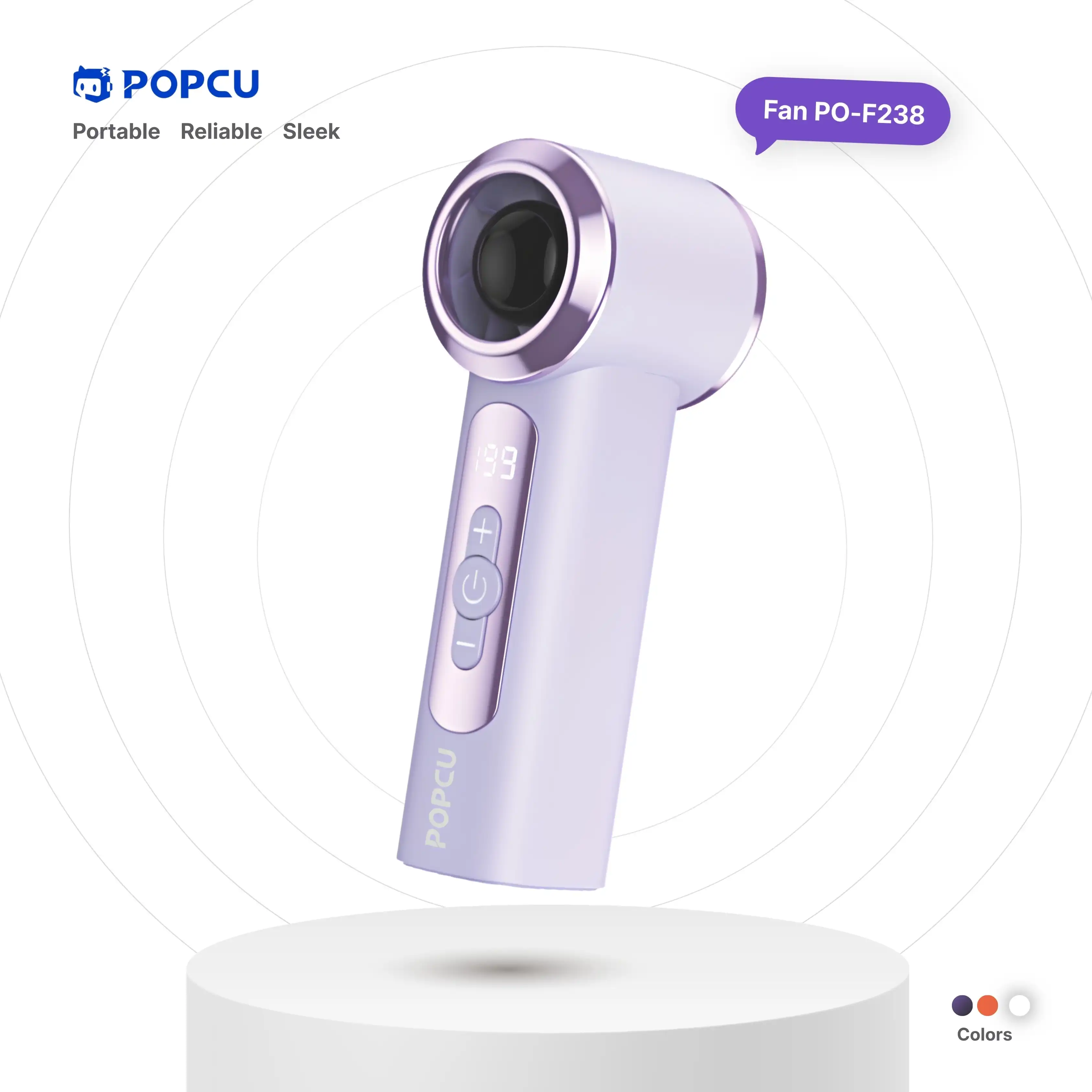 POPCU Super Speed Tornado Handheld Minifan image by POPCU GHANA