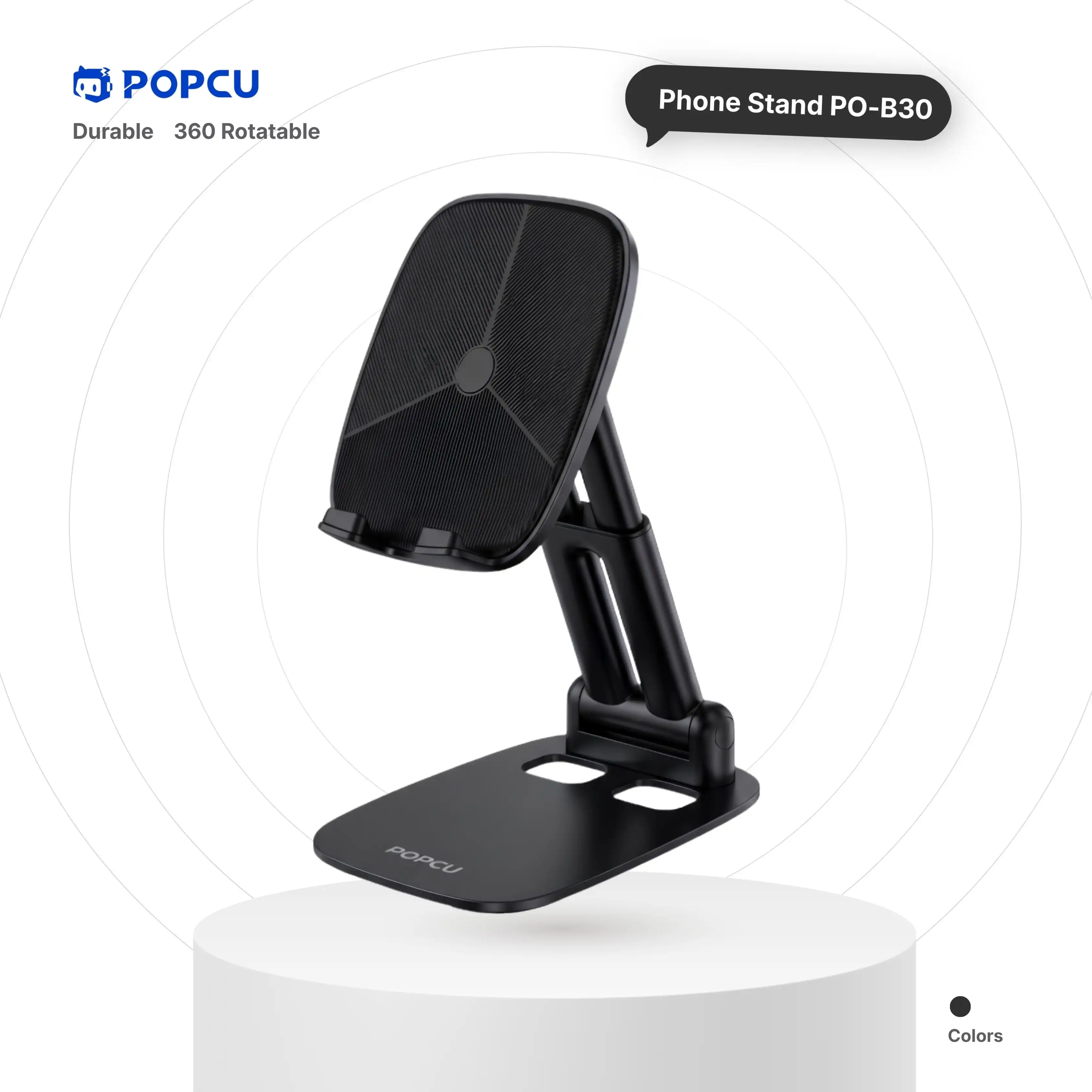 POPCU Strong Flex 90° Rotatable Extendable-arm Desktop Phone Stand image by POPCU GHANA