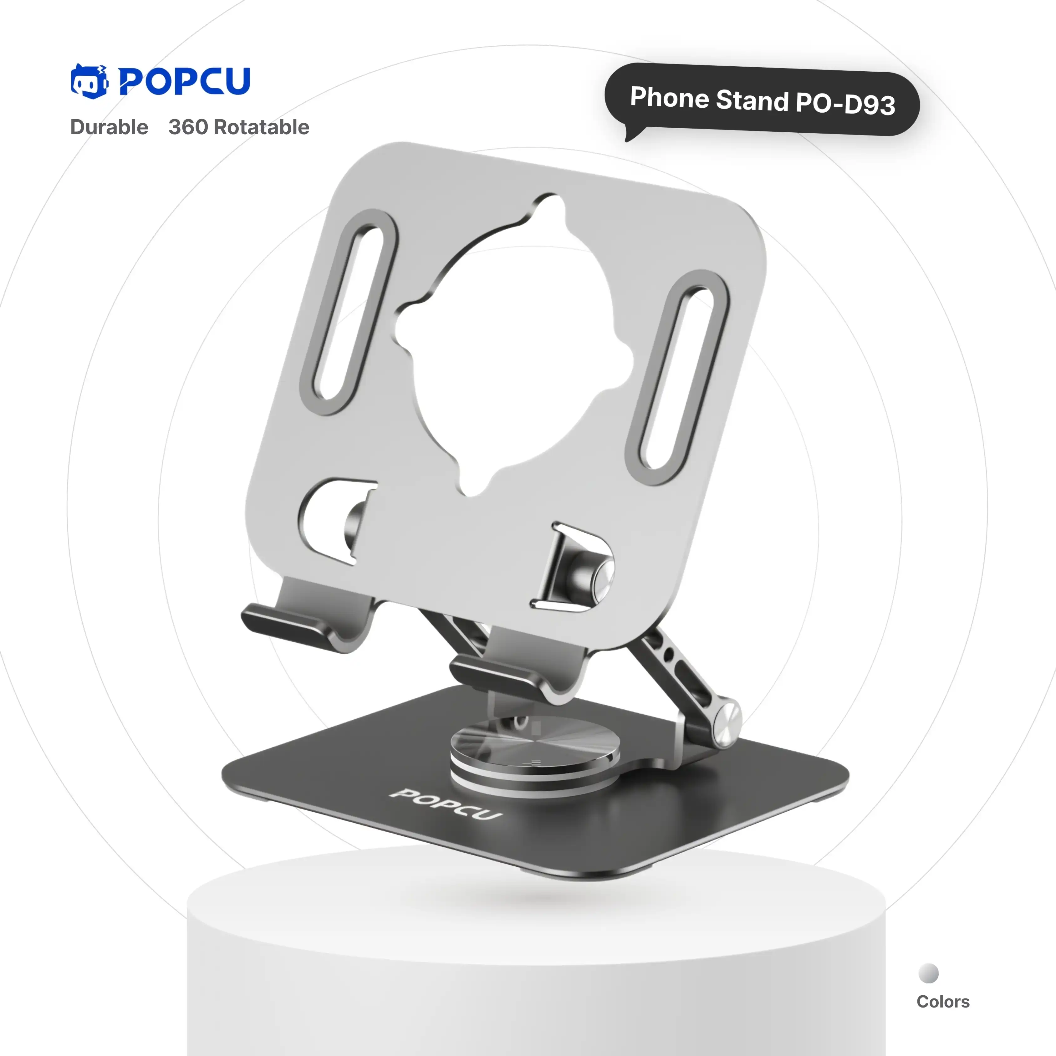 POPCU Tough Metallic Rotatable Large-size Desktop Laptop Stand image by POPCU GHANA