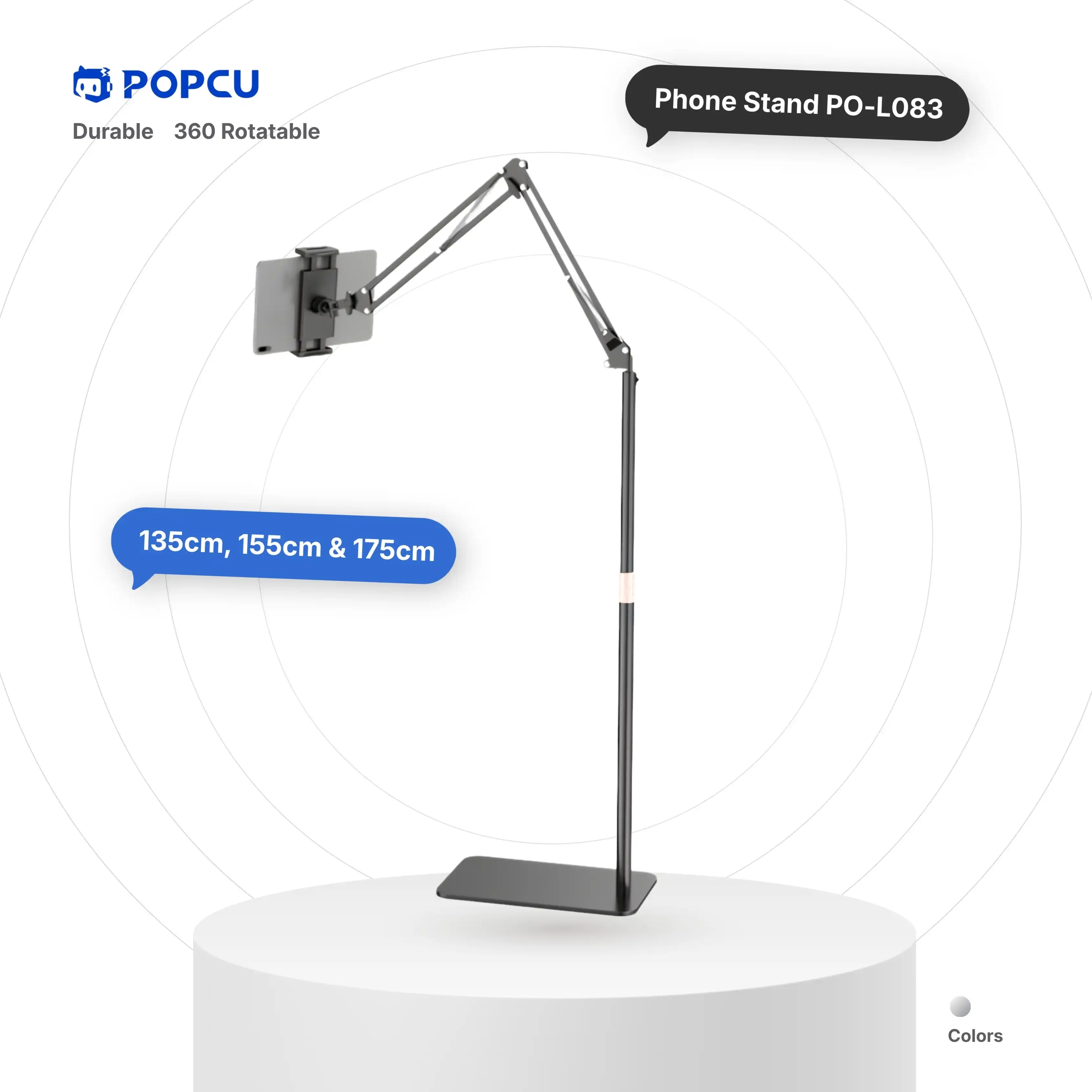 POPCU Extendable-length Outdoor/Indoor Presentation Tablet Stand image by POPCU GHANA