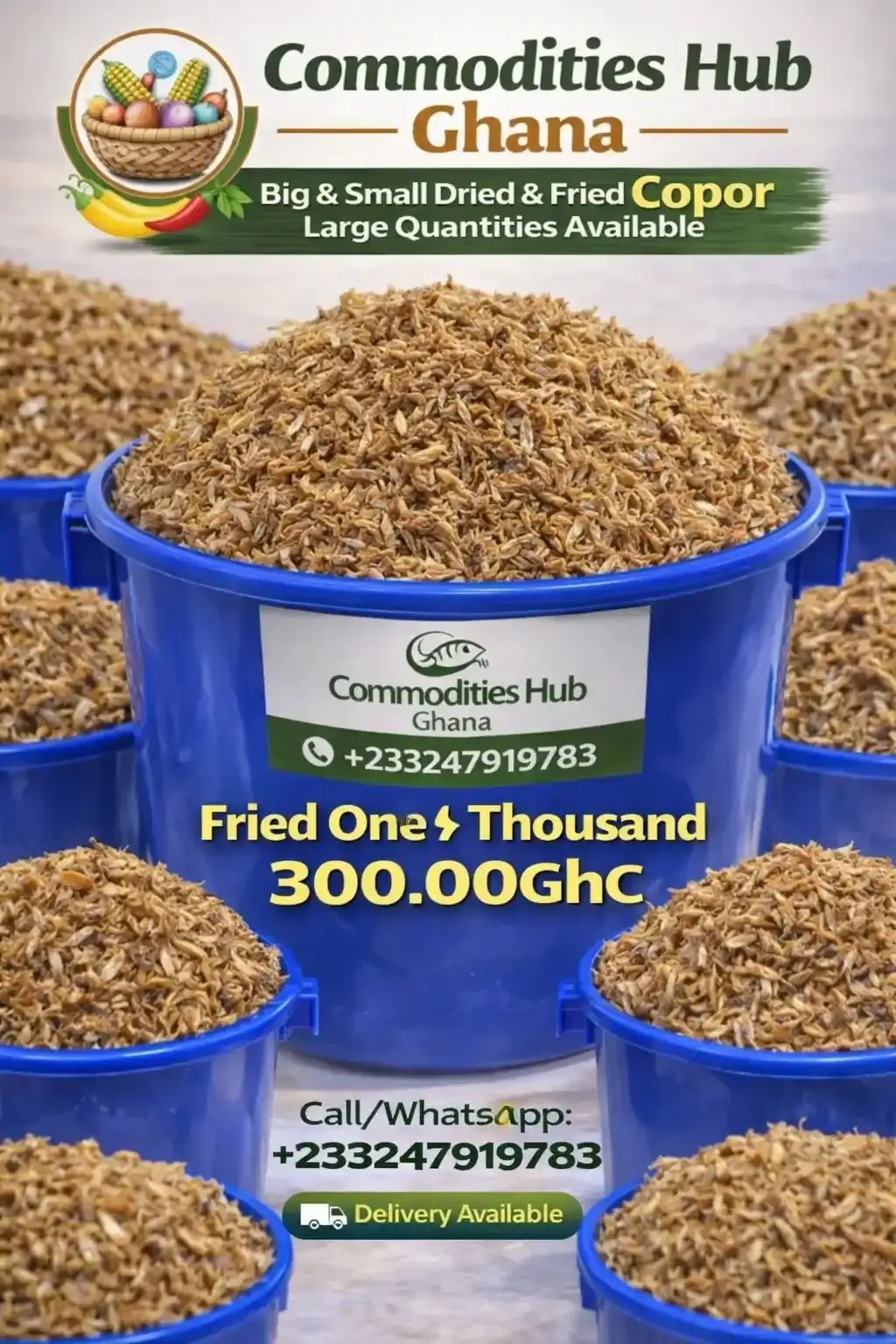 Fried oneman thousand fish image by Mark K. Shea Butter And Herbs Hub Ghana